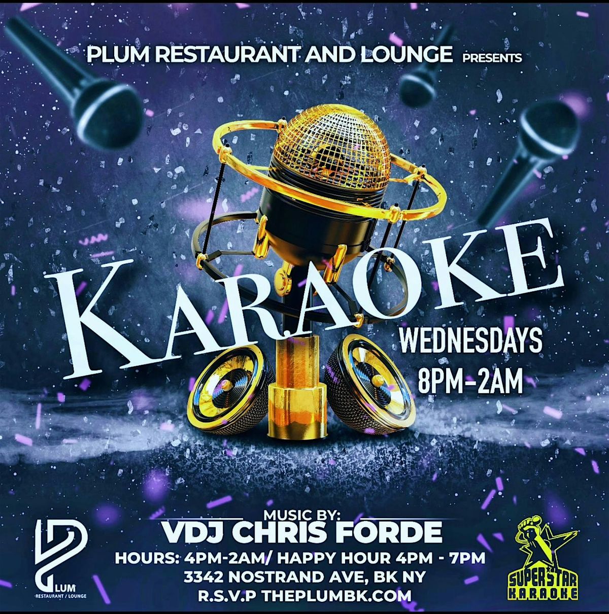Superstar Karaoke Wednesday's!
