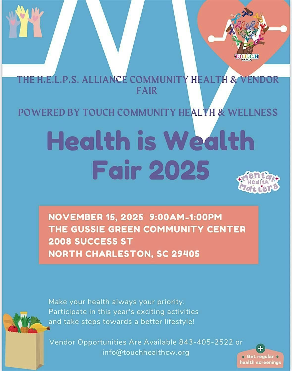 HELPS Alliance Health & Vendor Fair