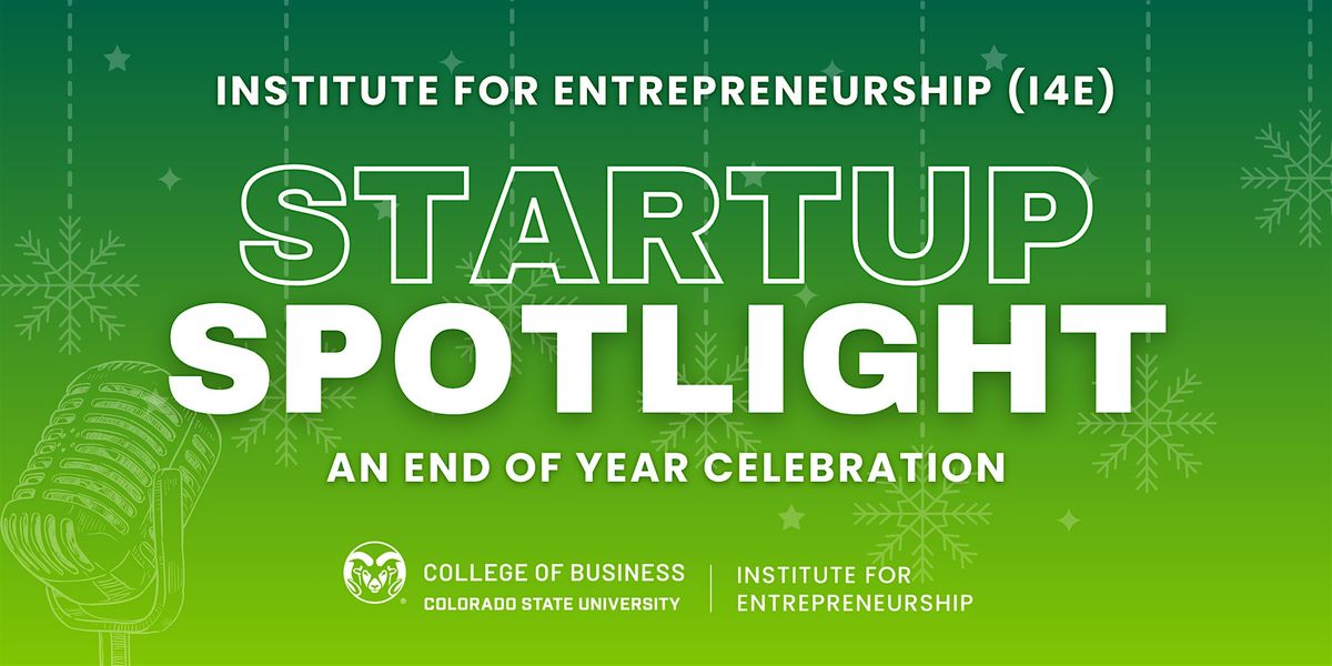 I4E Startup Spotlight: An End of Year Celebration