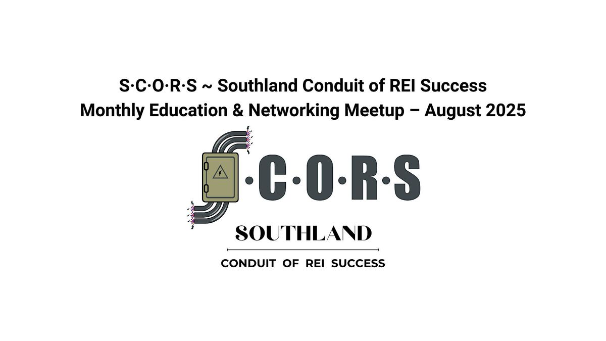 S\u00b7C\u00b7O\u00b7R\u00b7S ~ August 2025 Meetup