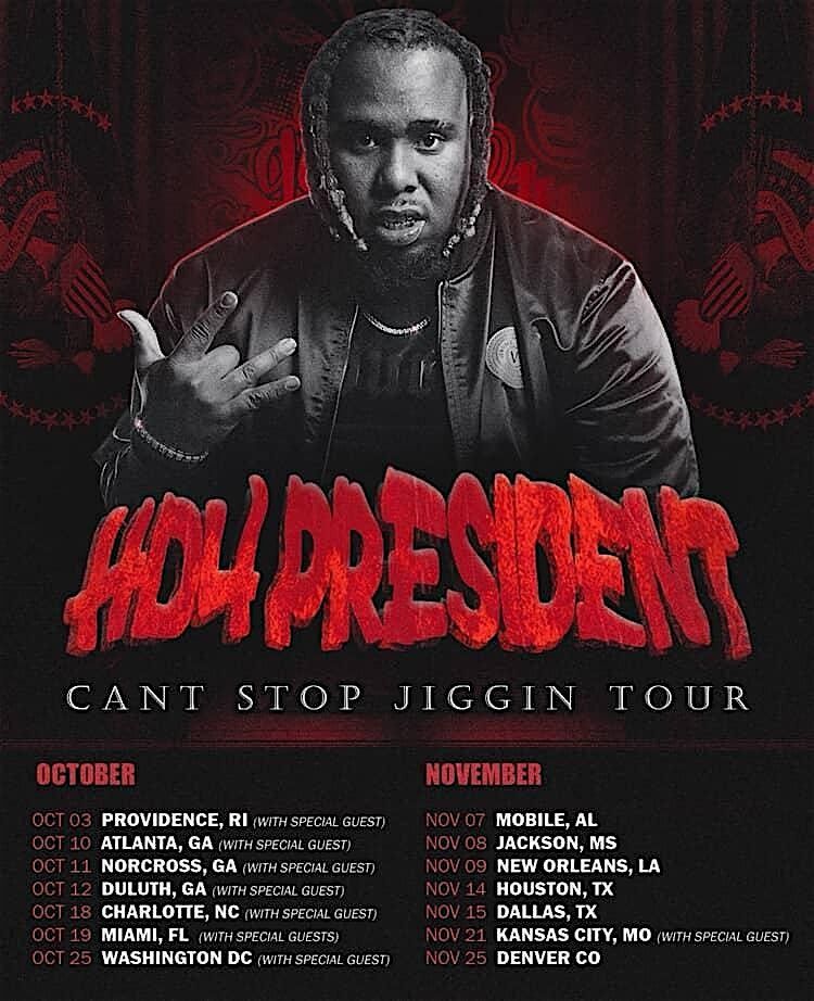Cant Stop Jiggin Tour-