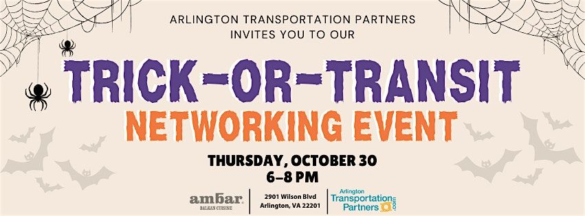 Trick-or-Transit Networking Event