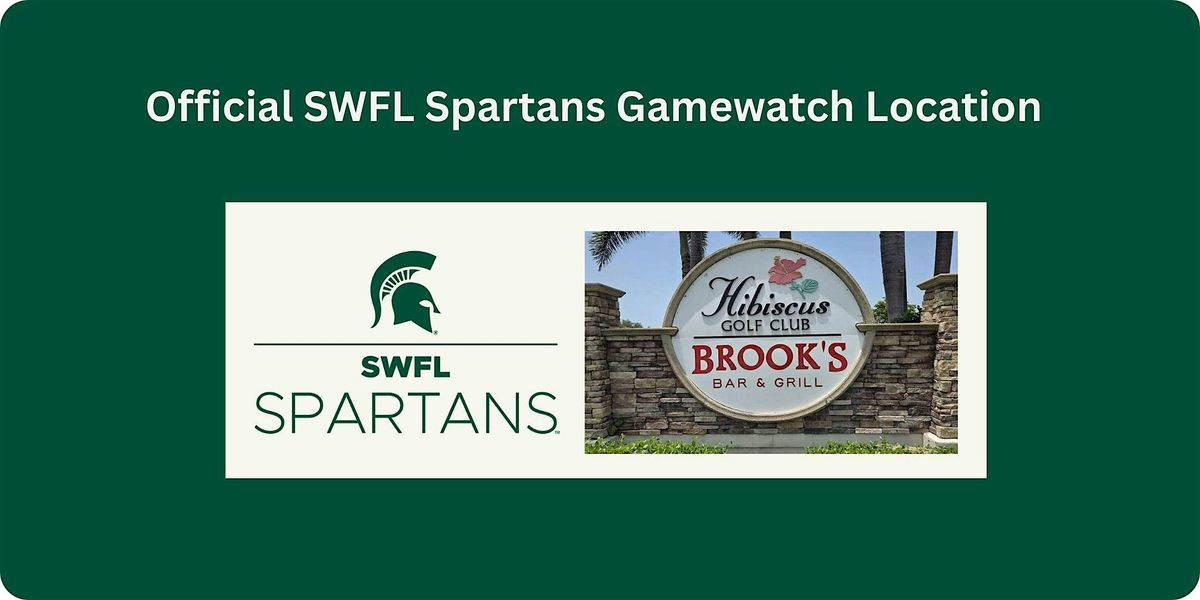 SWFL Spartans-Game Watch MSU vs Youngstown State-Brooks Bar & Grill, Naples