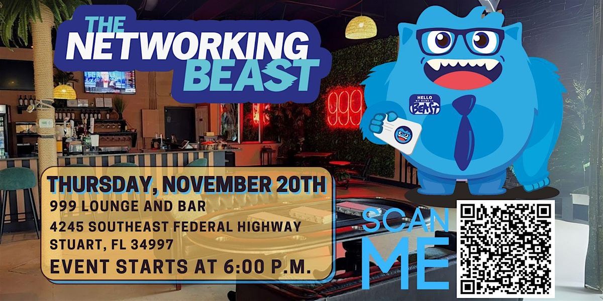 Networking Event & Business Card Exchange by The Networking Beast (STUART)