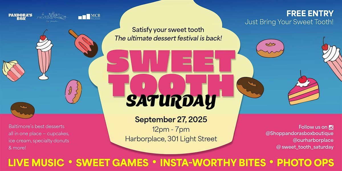Sweet Tooth Saturday