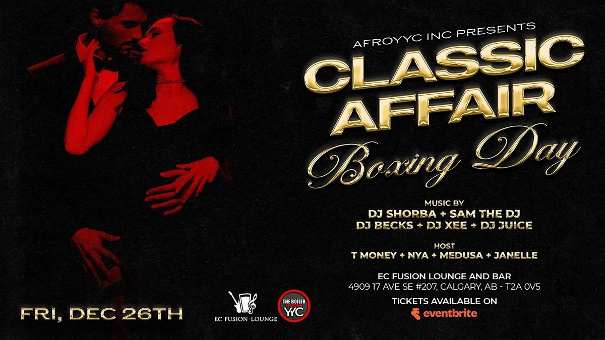 Classic Affair Boxing Day Edition