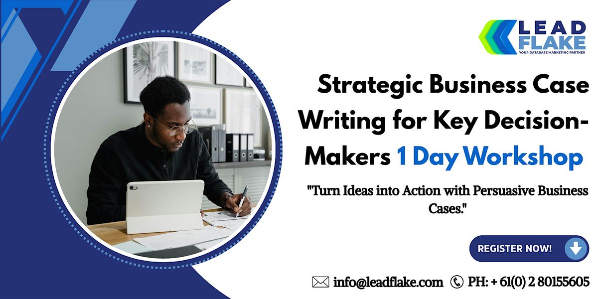 Developing High-Impact Business Cases workshop in Shah Alam