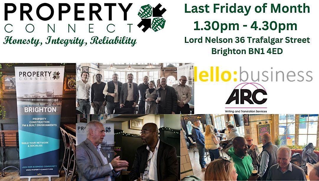 Property-Connect Brighton Last Friday networking event