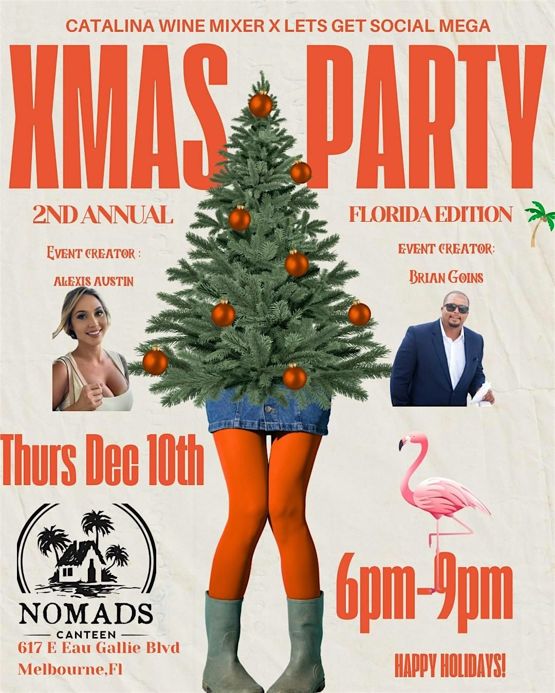 Let\u2019s Get Social X Catalina Wine Mixer 2nd Annual Xmas Mega Party