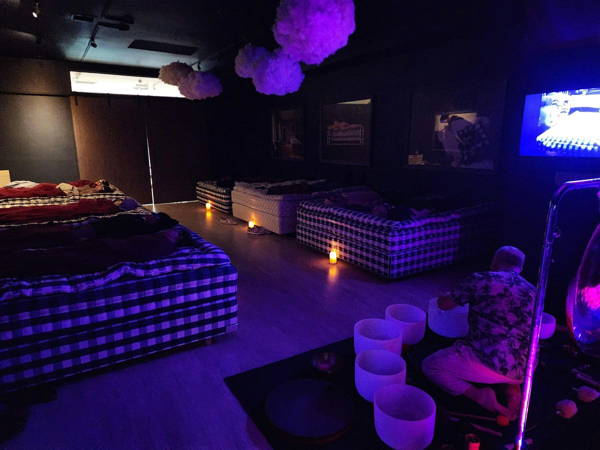 Sensory Soundbath with Barry Raccio at H\u00e4stens Sleep Spa