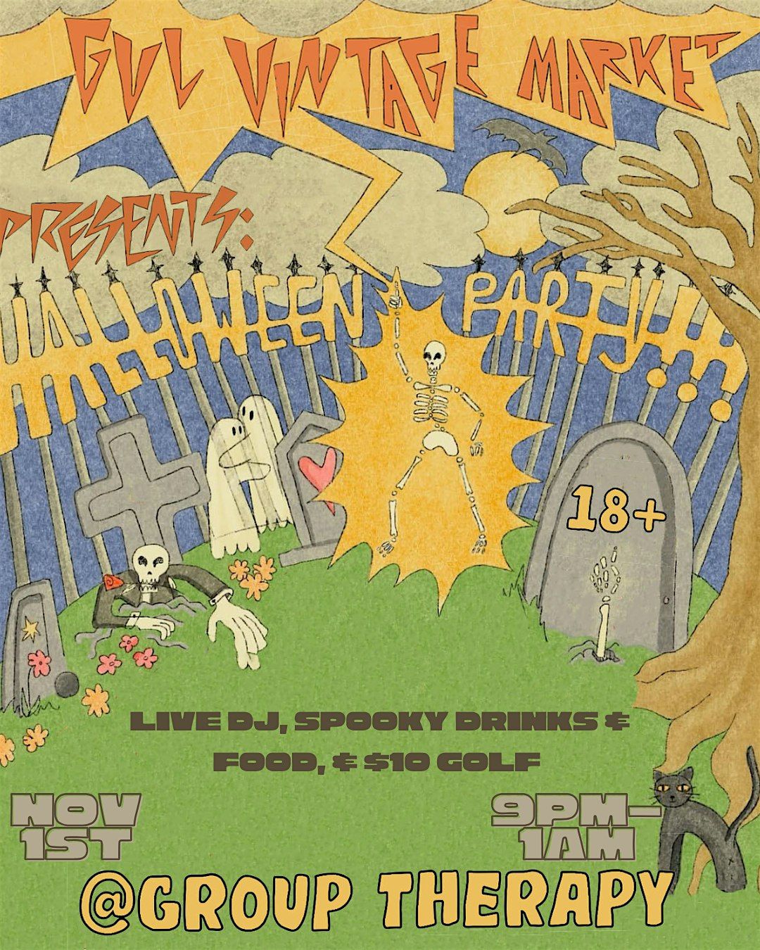 GVL VINTAGE MARKET PRESENTS: A HALLOWEEN COSTUME PARTY