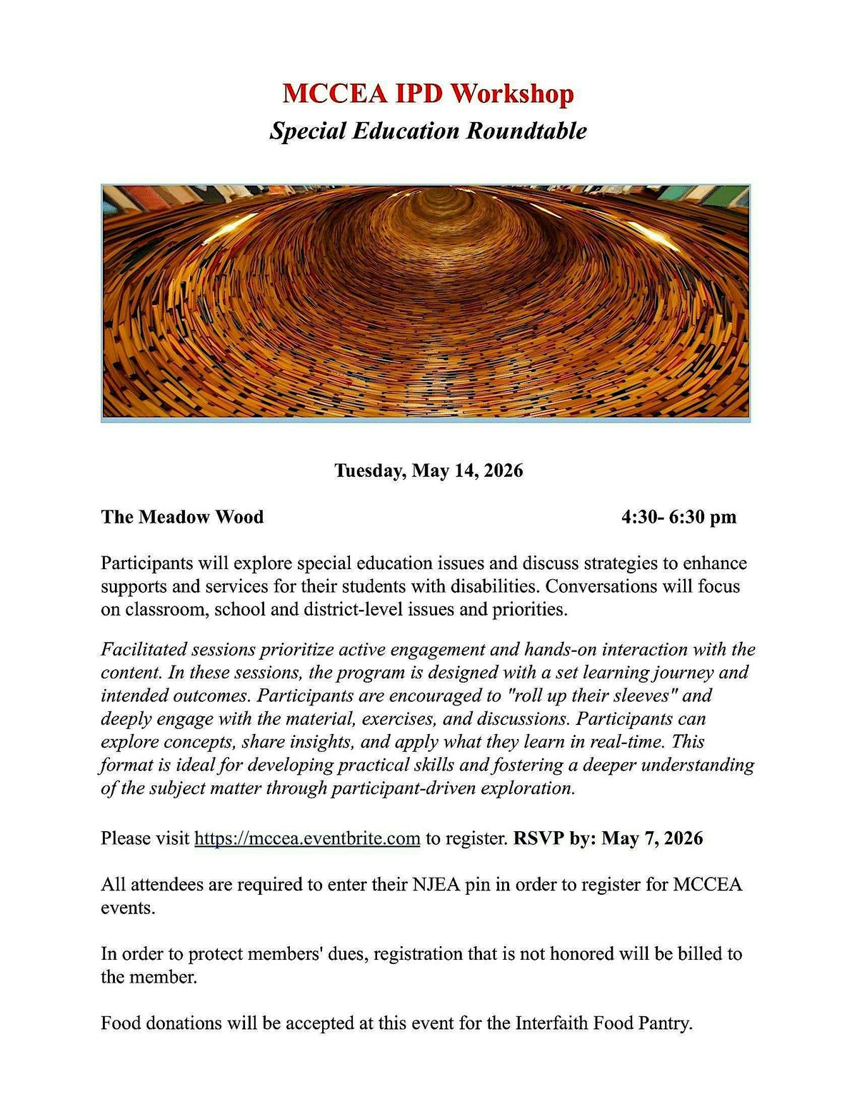 IPD Workshop - Special Education Roundtable