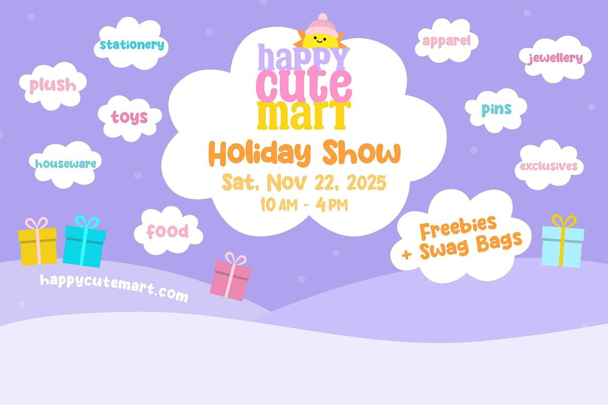 2025 Holiday happy cute mart