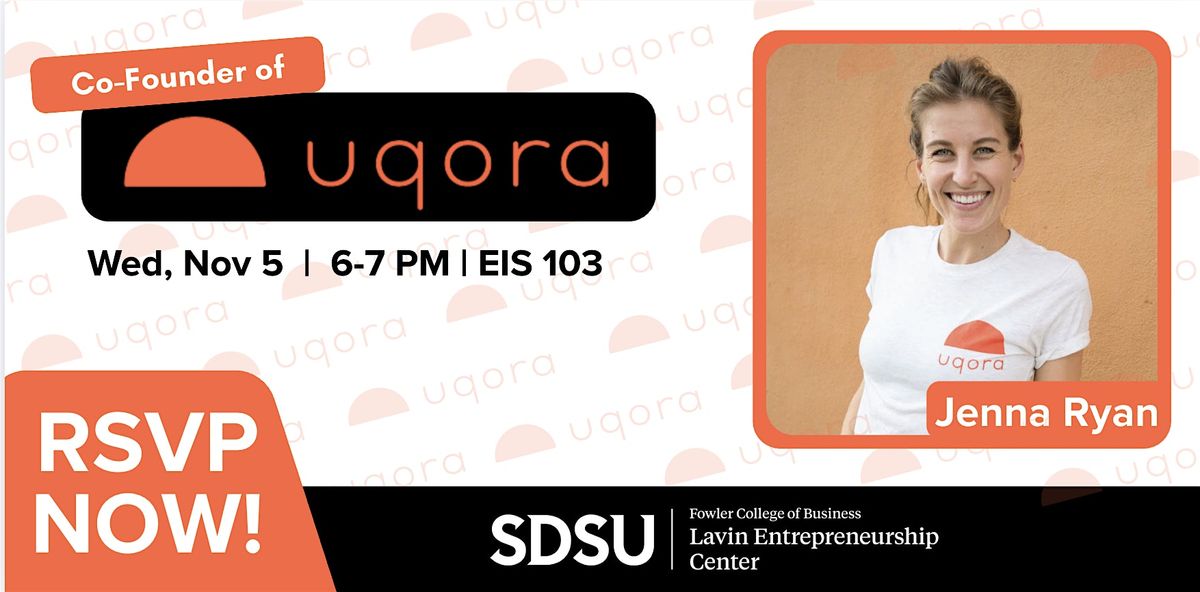Uqora Co-Founder - Startup Stories: Jenna Ryan