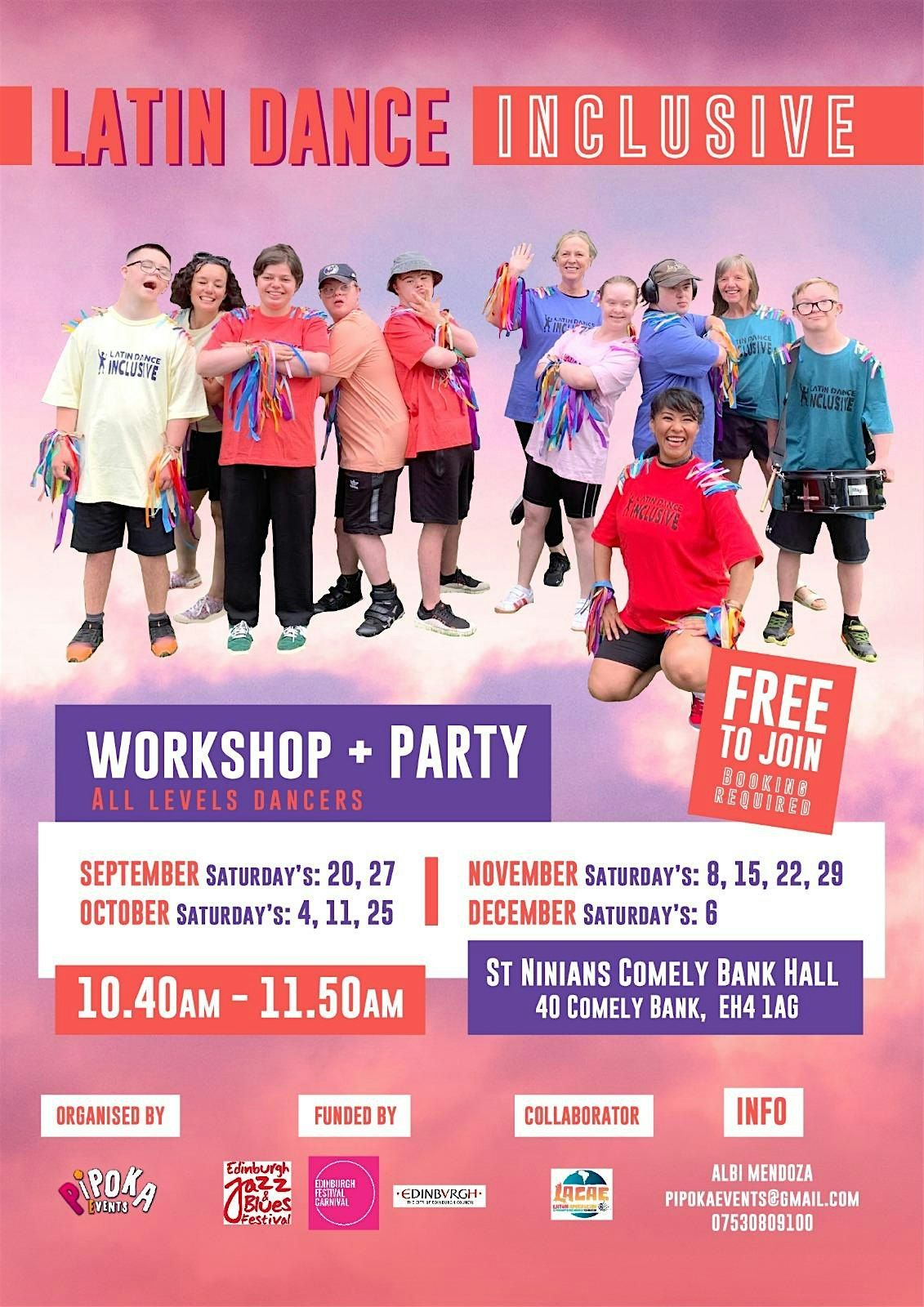 Latin Dance Inclusive - Get ready for more dancing this Autumn!