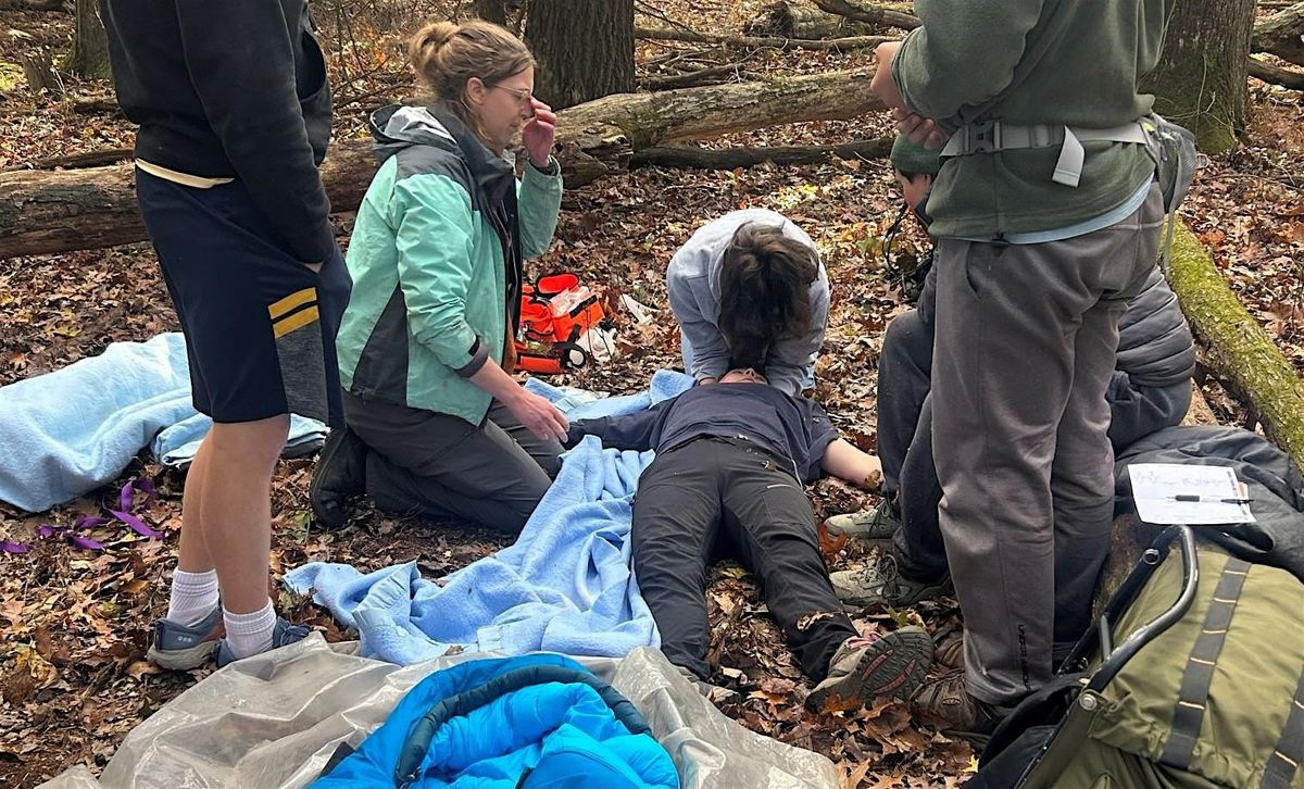 Wilderness First Aid certified by Wilderness Medical Associates Jan 17 & 18