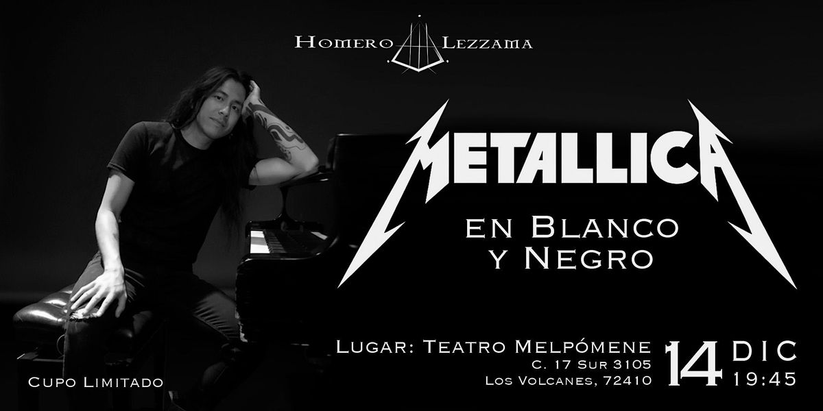 PUE: METALLICA en "Blanco y Negro"