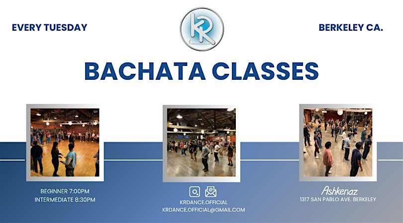 Bachata Tuesday classes in Berkeley