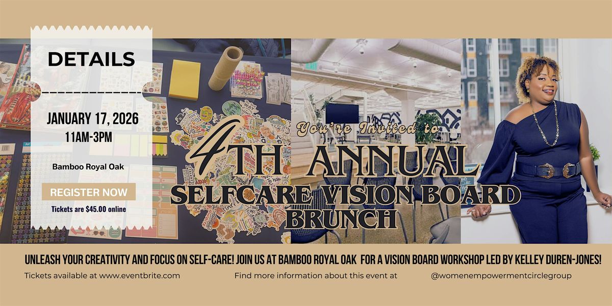 4th Annual Selfcare Vision Board Brunch