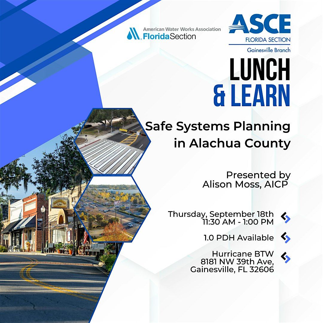 ASCE Gainesville Branch September 2025 Lunch & Learn
