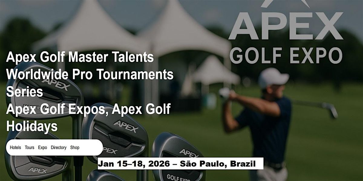 Golf Master Talents Apex Tours Global Fame & Prices in S\u00e3o Paulo, Brazil