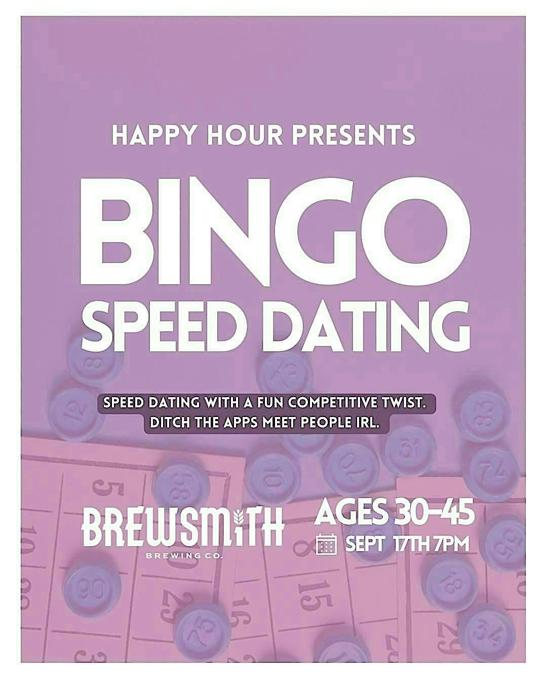 BINGO Speed Dating Ages 30-45 @Brewsmith(Calgary)