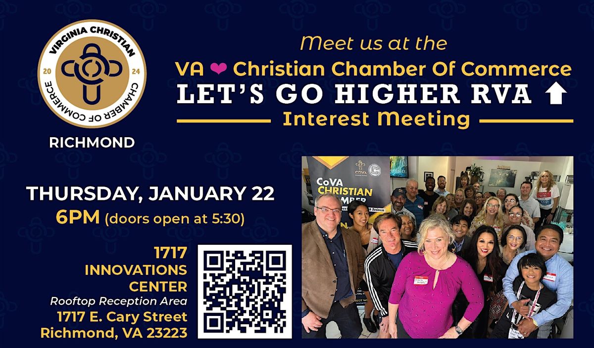 Richmond Chapter Kickoff: A Virginia Christian Chamber of Commerce Event