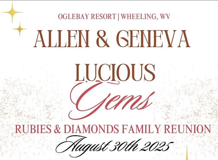 Allen and Geneva Lucious Family Reunion 2025
