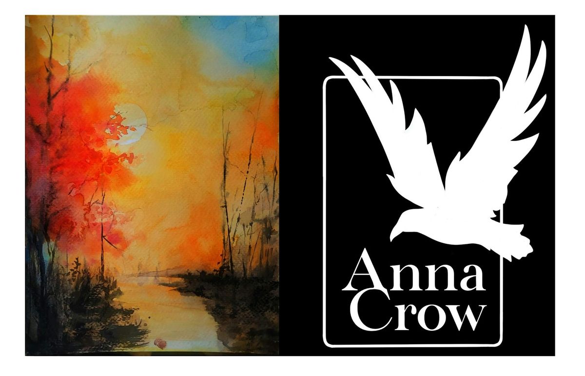 Celebrate fall with this watercolor landscape class!