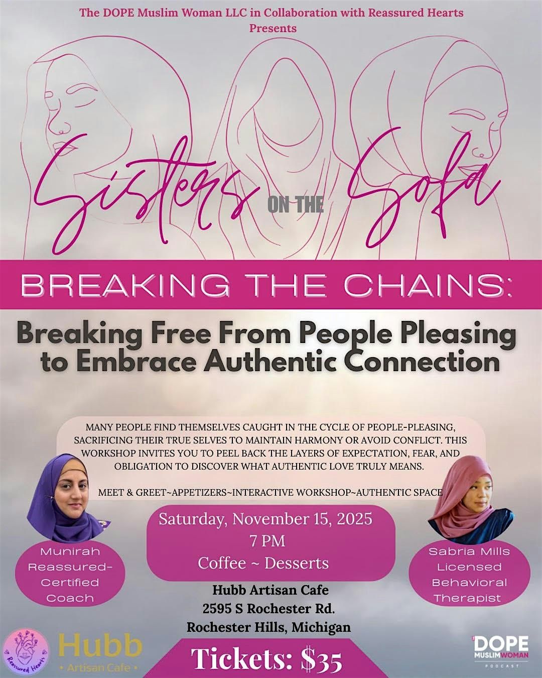 Sisters on the Sofa: Breaking the Chains of People Pleasing