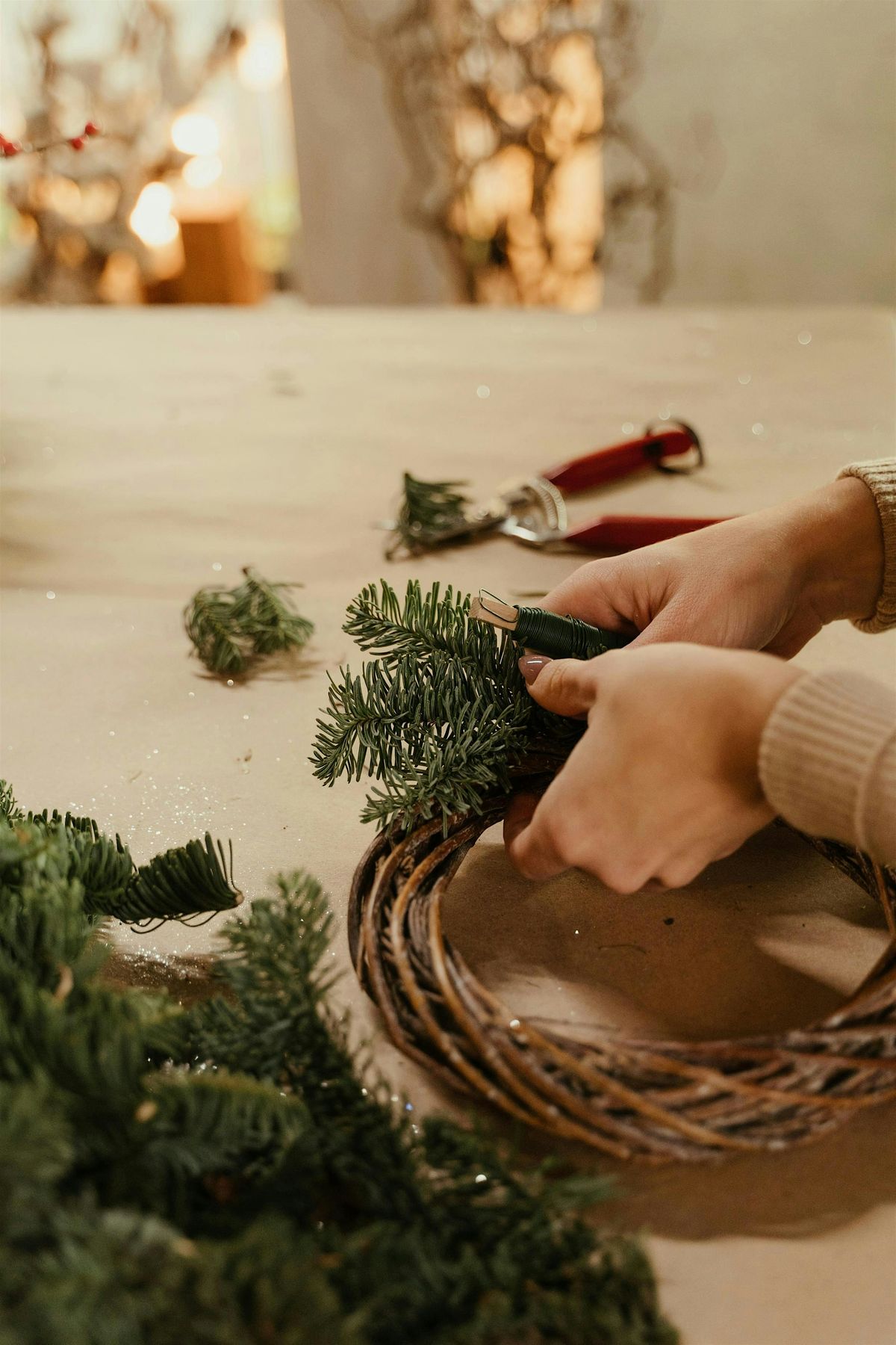 Gatherings & Greenery - Holiday Wreath Workshop