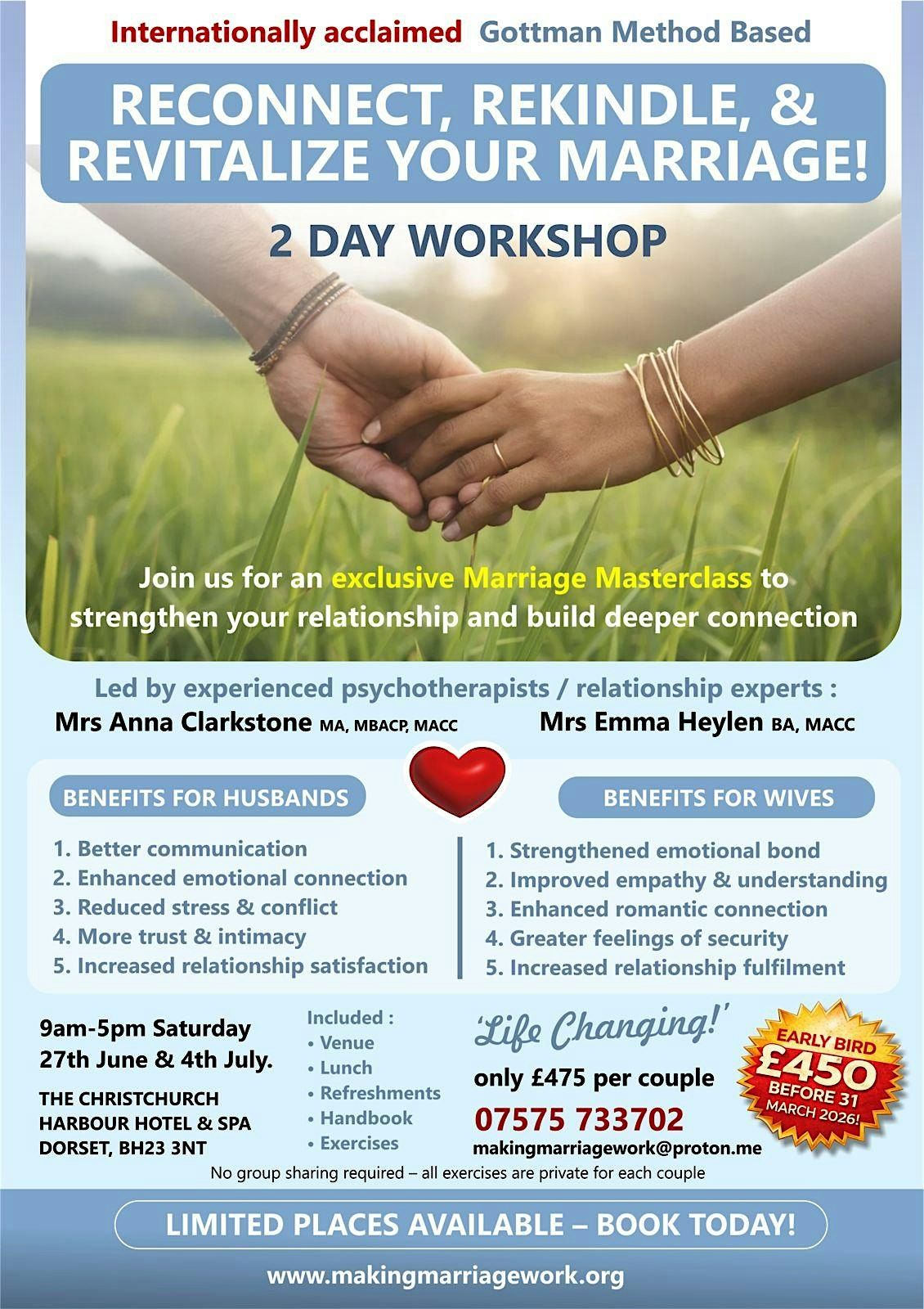 Making Marriage Work Event