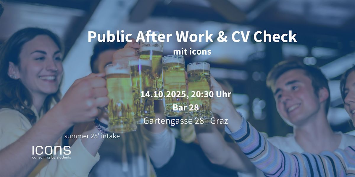 Public After Work & CV Check
