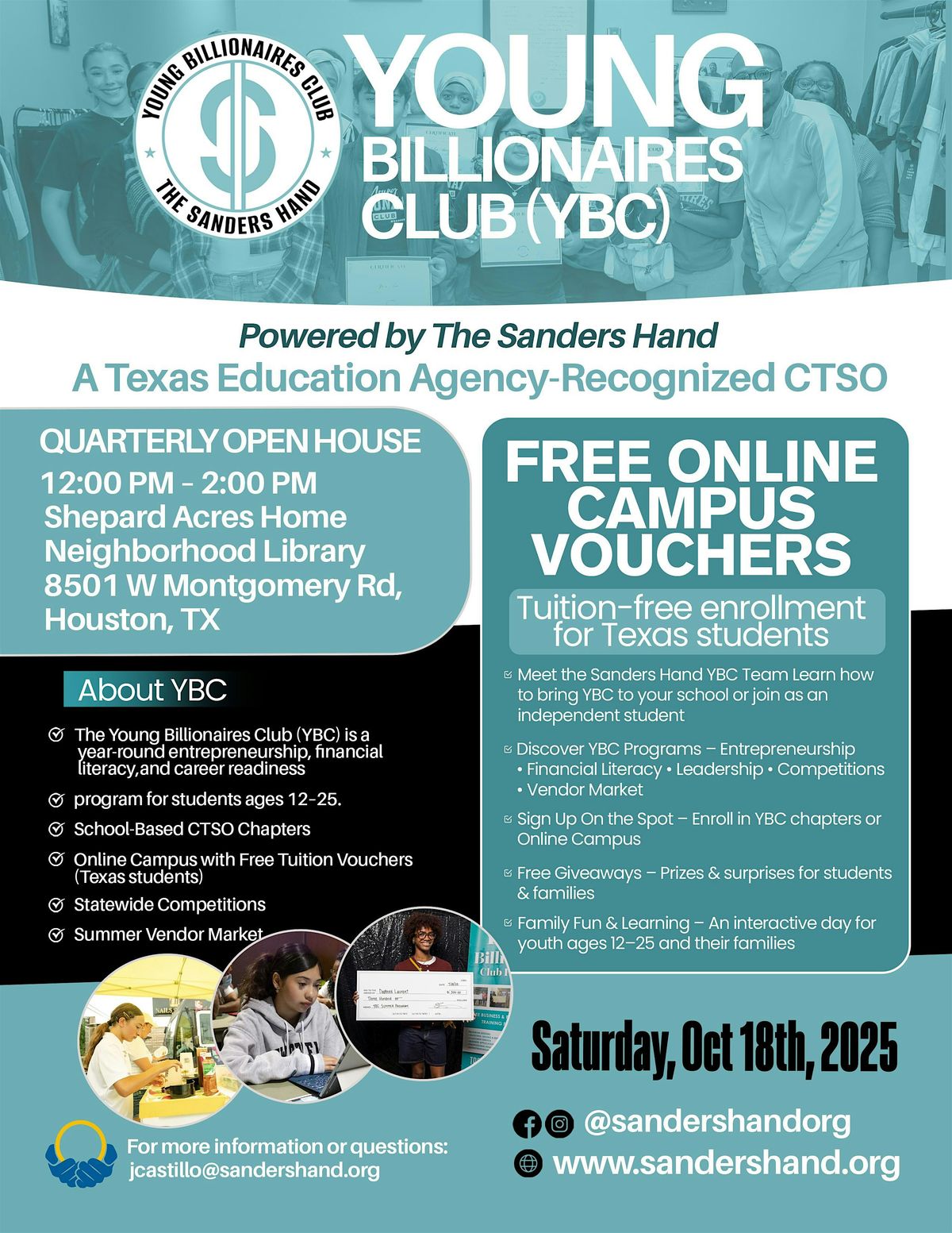 Young Billionaires Club (YBC) Open House