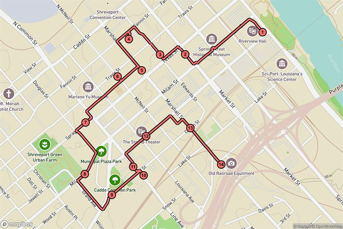 Shreveport Audio Tour: Echoes of Culture, Faith, and Steel