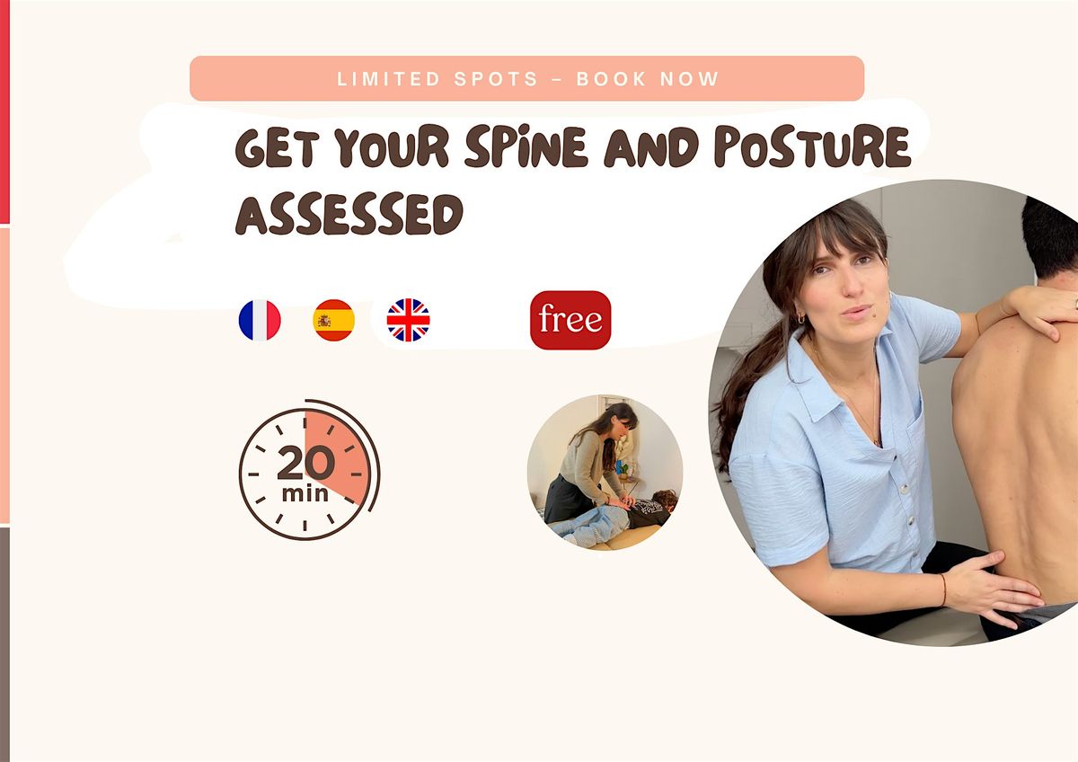 Free 20-Minute Posture Check at Our Clinic