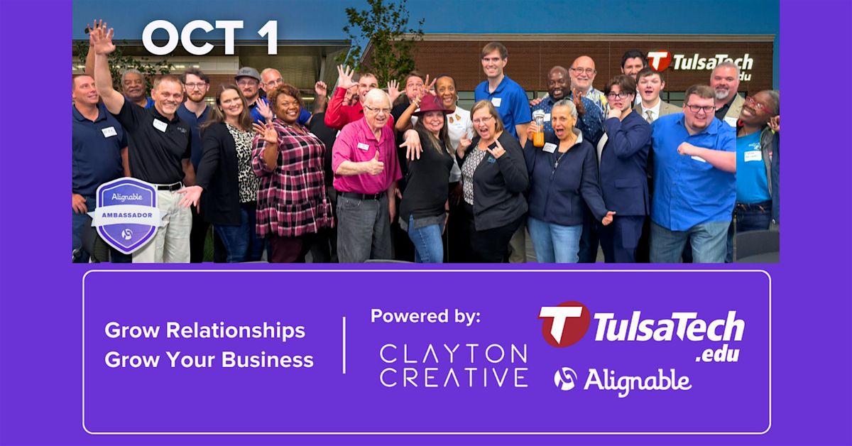 1st Wednesday Business Boost @ Tulsa Tech Lemley Memorial Campus