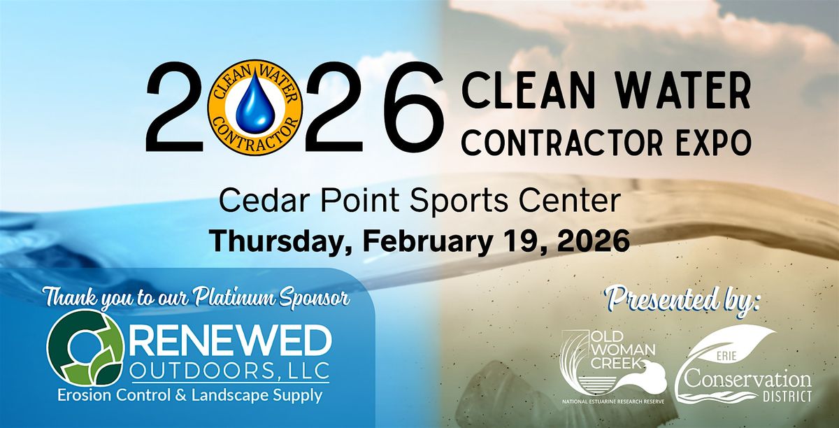 2026 Clean Water Contractor Expo