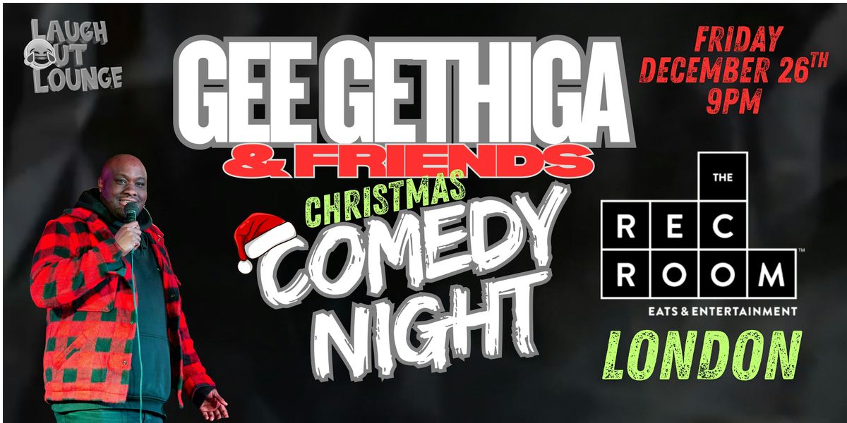 Gee & Friends Christmas Comedy Night