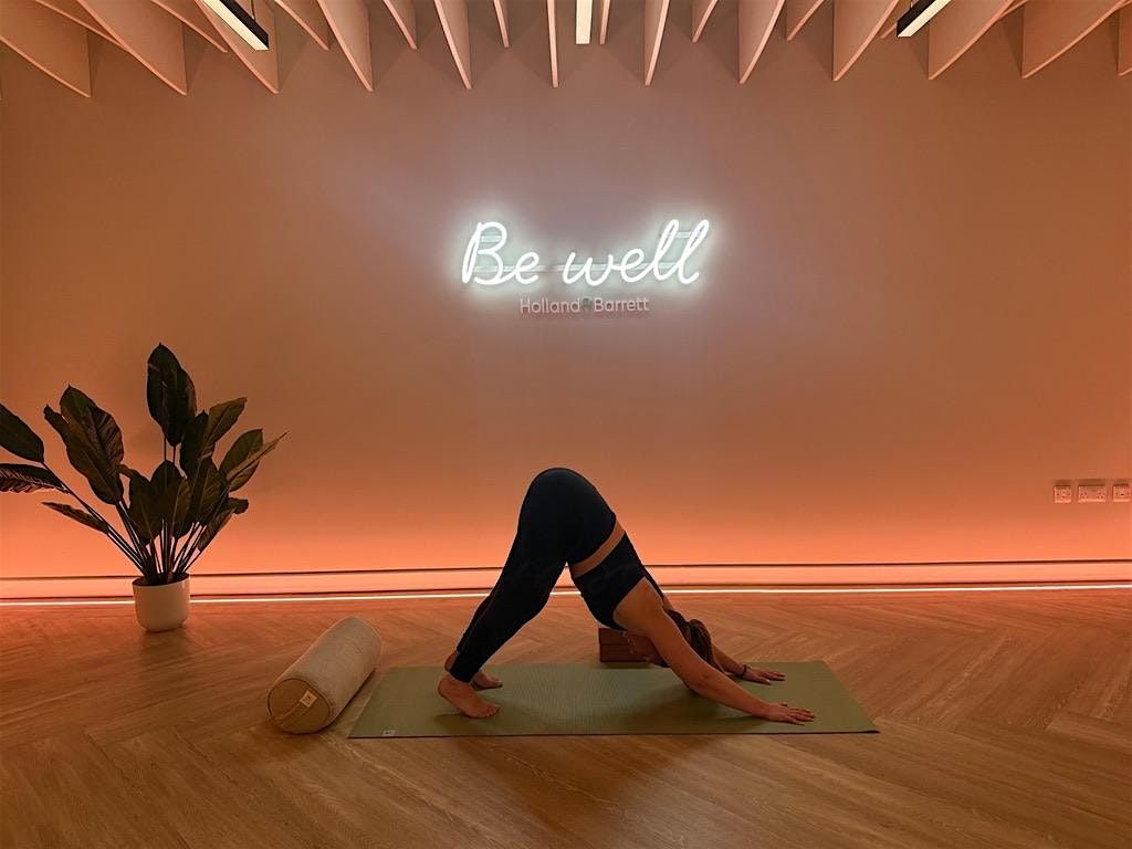 Foundations Yoga | Holland & Barrett Wellness Studio | Cardiff