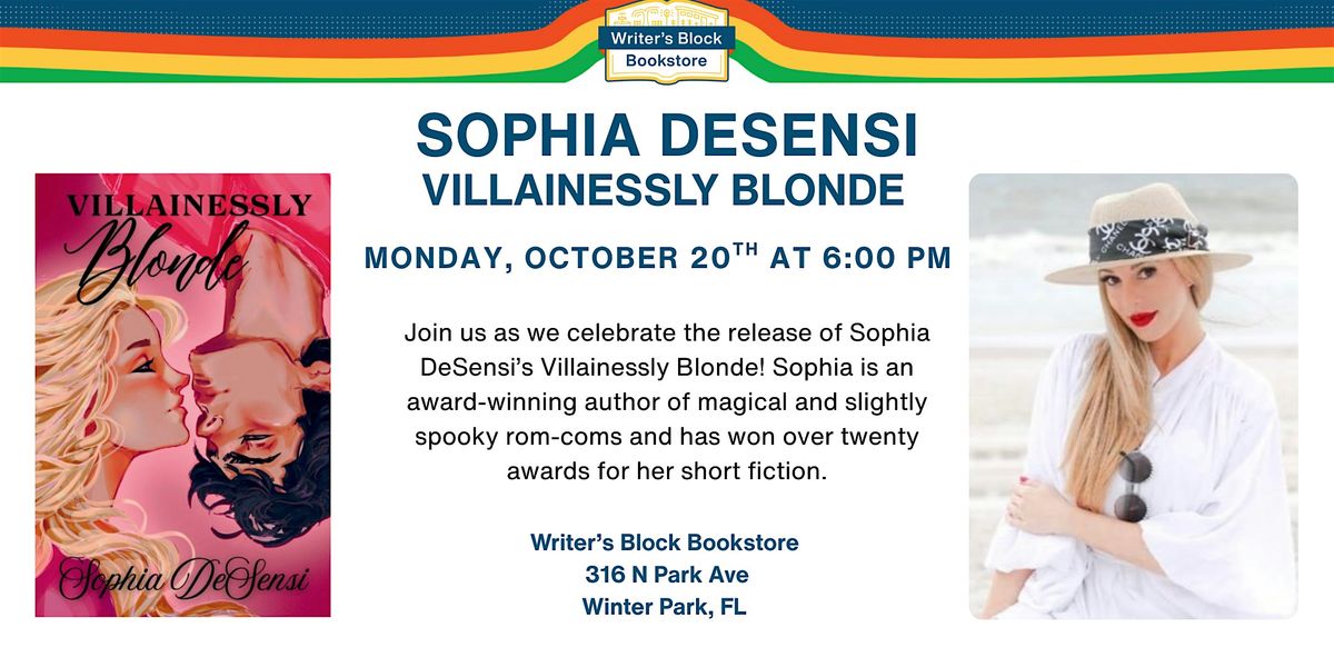 Meet Author Sophia DeSensi!