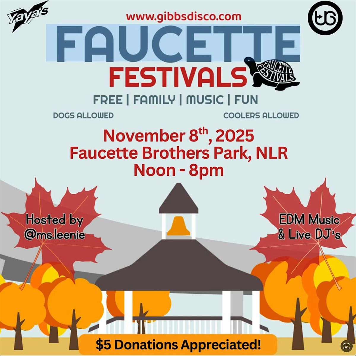 Faucette Festivals: November 8th