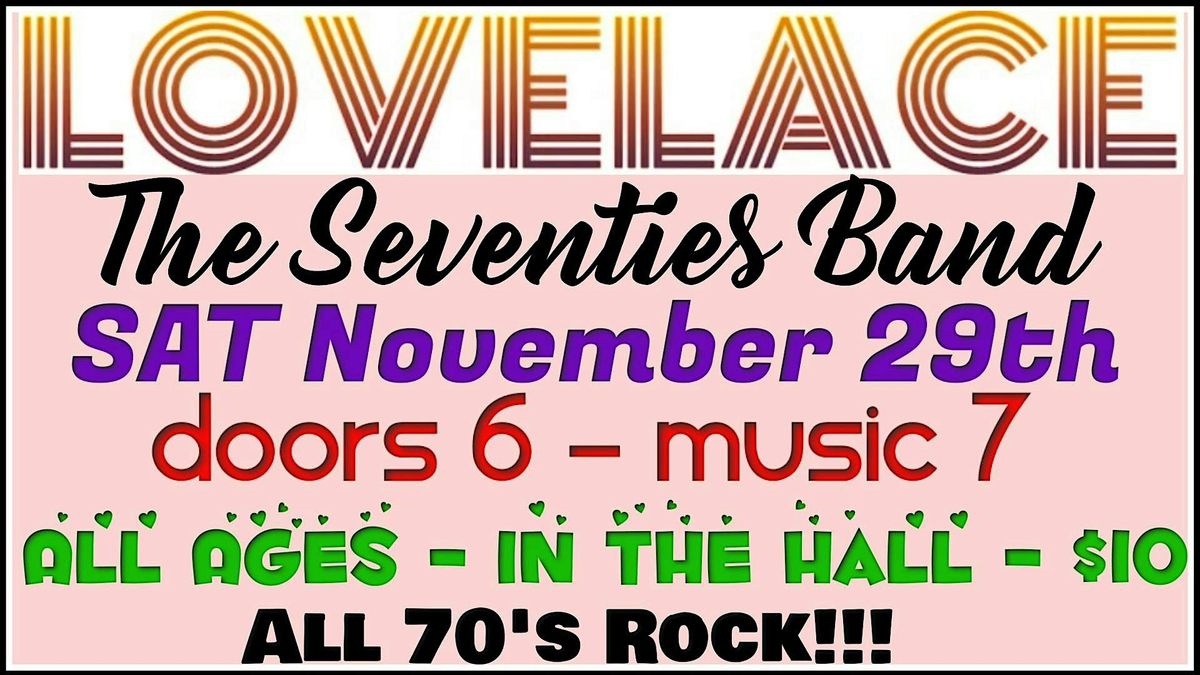Lovelace Wig Out Party at Station 7 Event Center!