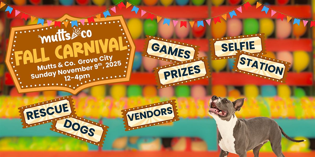 Mutts & Co. Fall Carnival (Grove City)