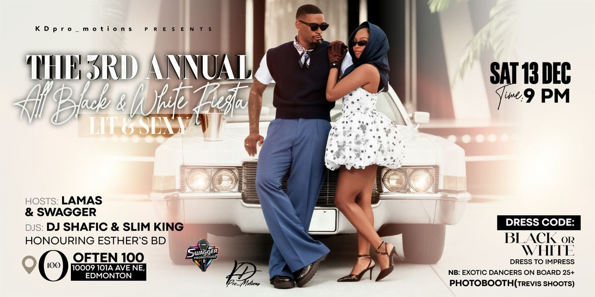 3rd Annual Black & White Fiesta