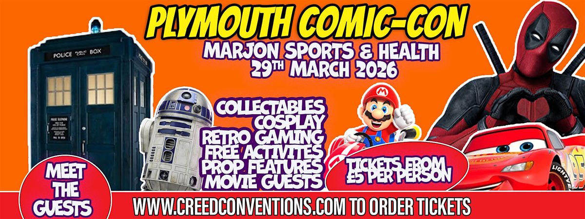 Plymouth Comic Con - March