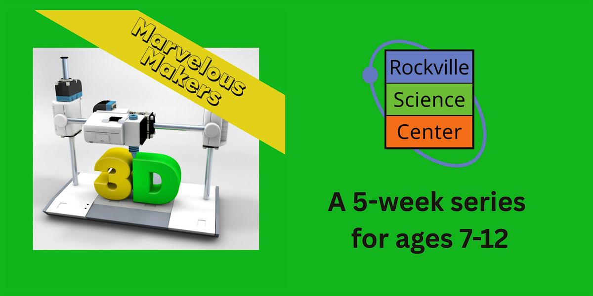Homeschool 3D Design & Printing (ages 7-12)