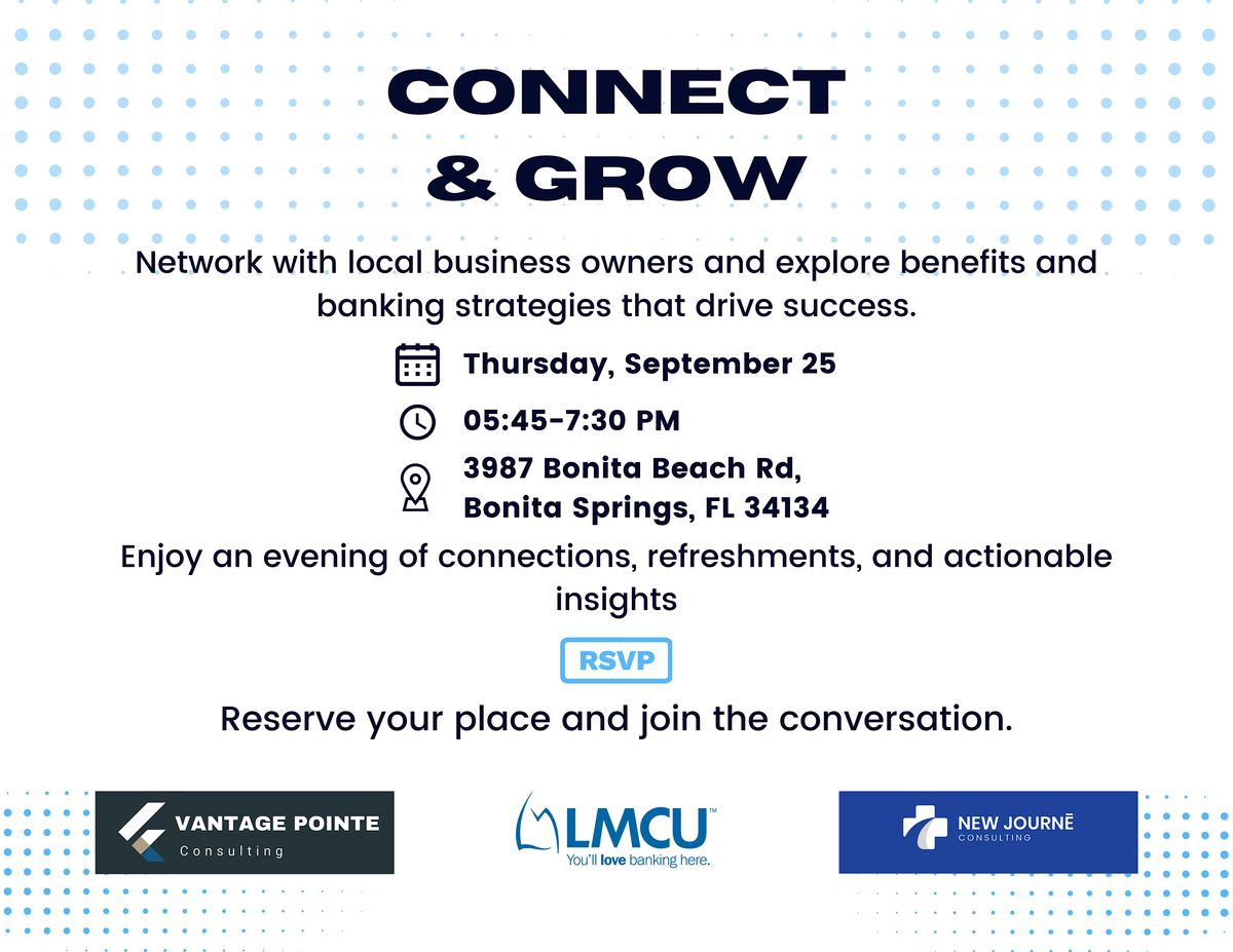 Connect & Grow: Smarter Banking & Benefits Workshop for Business Owners