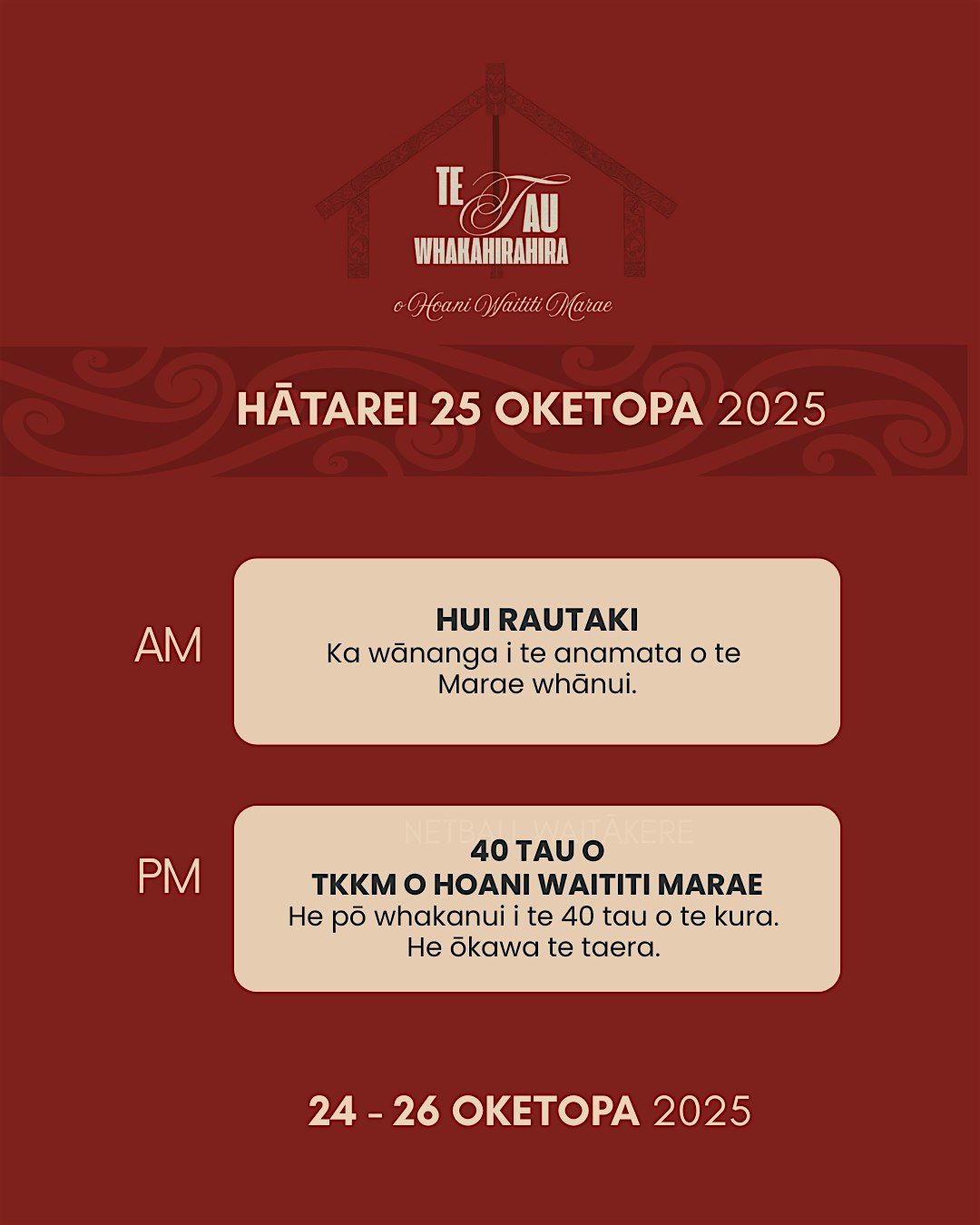 KAWE ORA | Hoani Waititi Marae