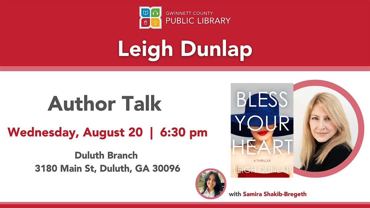 Author Talk | Leigh Dunlop